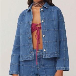 Paloma Wool Benito Jacket in Medium Denim